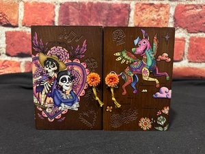 Disney Parks Pixar COCO wooden photo keepsake box MOS/READ - Picture 1 of 7