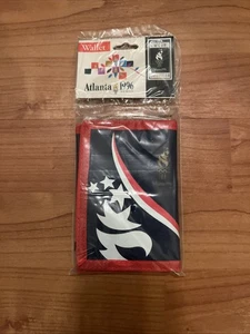 Atlanta 1996 Olympics Tri-Fold Nylon Wallet Multi-Color - Picture 1 of 11