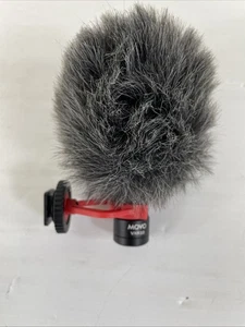 Movo Microphone VXR10 Universal, For Phone Tablet Camera, Mount Windscreen  Case - Picture 1 of 4