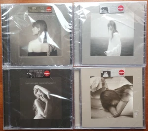 Lot Of 4 Taylor Swift - The Tortured Poets Department New (CD) Lyrics cracked - Picture 1 of 11