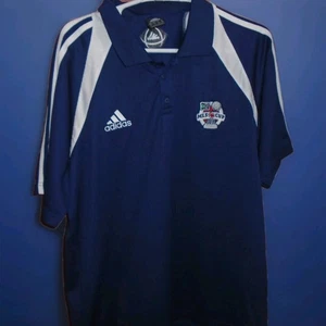 CAMISA POLO ADIDAS VINTAGE 2005 STAFF MLS CUP TEXAS TALLA GRANDE - Imagen 1 de 3