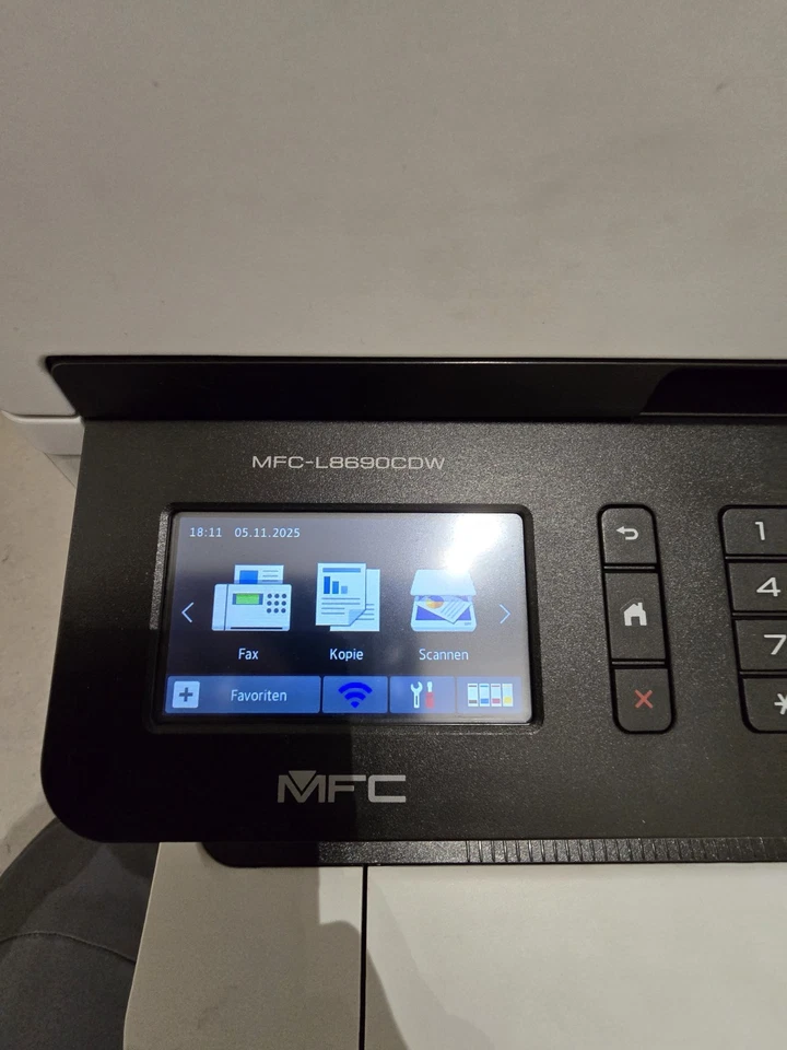 Brother MFC-L8690CDW Farblaser-Multifunktionsdrucker, Scanner, Kopierer, Fax - Bild 1 von 3