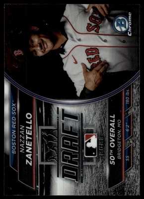 2023 Bowman Draft Nazzan Zanetello #BDN-1 Bowman Draft Night - Image 1 of 2