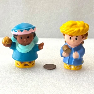 2 Fisher Price Little People Wise Men Magi Krippe Weihnachten Ersatzfigur - Bild 1 von 10