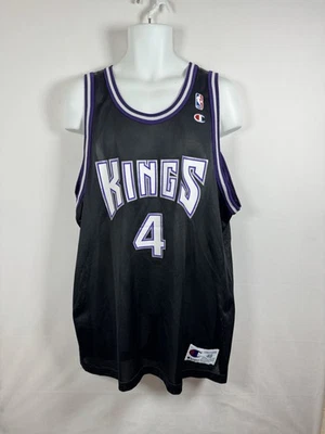 Camiseta Vintage Anos 90 Sacramento Kings Chris Webber NBA Basketball Champion Tamanho 48 - Imagem 1 de 4