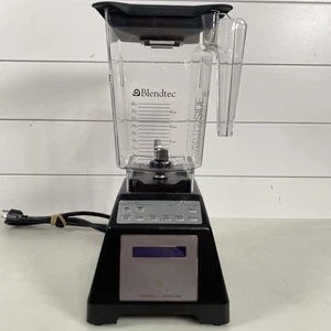Blendtec Total Blender ES3 1560W WildSide coperchio barattolo nero made in USA preset LCD - Foto 1 di 15