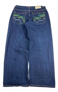 Vintage Y2K Soul Lot Jeans Baggy Wide Leg Skater Mens Size 38x32 Jnco Style - Picture 1 of 11