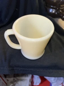 Taza de vidrio de leche Fire King vintage - Imagen 1 de 8