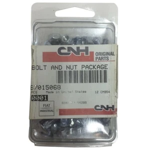 New Holland 9/16" Bolt and Nut Kit (50ea) Part # 87015068 for Grain Head 71C 72C - Picture 1 of 2