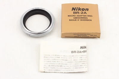 [MINT]  Nikon BR-2A MACRO ADAPTER RING for 52mm thread Lens From JAPAN - Image 1 of 4