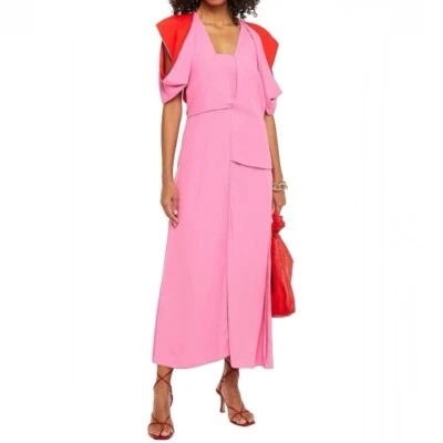 Vestido midi rosa BOTTEGA VENETA IT40 NUEVO CON ETIQUETAS Foto 1 de 4