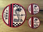 3x SHELBY sticker cult sticker vintage vintage vintage vintage mustang cobra v8 1962 racing