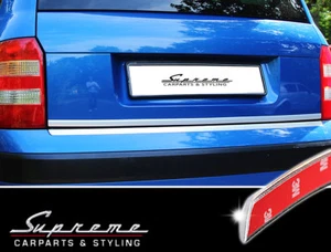 für AUDI A2 Typ 8Z 3M Chrom Zierleiste Heckleiste Kantenschutz Tuning - Bild 1 von 6