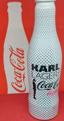 Легкая алюминиевая бутылка Coca Cola Карл Лагерфельд Дания ограниченный выпуск РЕДКАЯ - Изображение 1 из 2