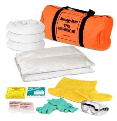 Kit de contenção Chemsorb Minute Man Spill Response 7 galões líquido universal - Imagem 1 de 3