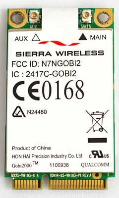 SIERRA WIRELESS Gobi2000 3G WWAN Adapter for Motion Computing J3500 J3600 F5 F5v - image 1 of 2