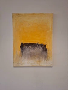 Kleines Original Abstraktes Ölgemälde: 30 cm x 40 cm - Bild 1 von 2