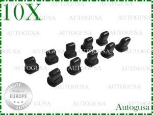 10X VW INNER MIRROR TRIM REAR BADGE CLIP EMBLEM GROMMET FIXING RETAINER (341) - Picture 1 of 4