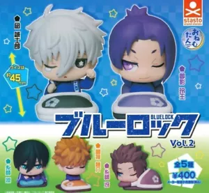 Blue Lock Mini Figure Onemutan vol.2 Complete Set Capsule Toy Gacha Japan - Picture 1 of 1