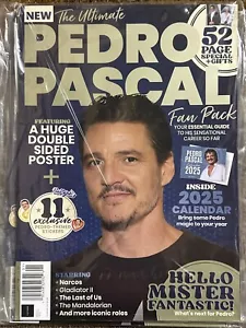 2024 PEDRO PASCAL FAN PACK Guide FREE POSTER Magazine SPECIAL EDITION + Calendar - Picture 1 of 2