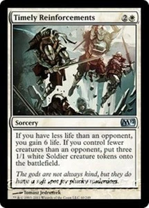 MTG - TIMELY REINFORCEMENTS - M12/Core Set 2012 (U) - Picture 1 of 1