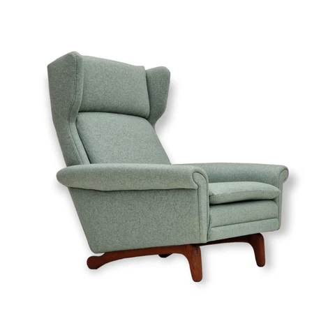 1970s, Danish design by Aage Christiansen for Eran Møbler, restored armchair Cover
