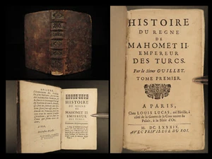 1689 Mehmed II Ottoman Empire Crusades Constantinople Turks Wallachia Turkey - Picture 1 of 12