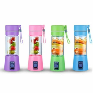 MINI FRULLATORE PORTATILE DA VIAGGIO SUCCO DI FRUTTA COPPA MIXER FRULLATI 380 ML - Foto 1 di 4