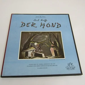 Der Mond Carl Orff Box Set (2) Vinyl Records 1958 Stereo RE - Angel Collectible - Picture 1 of 18