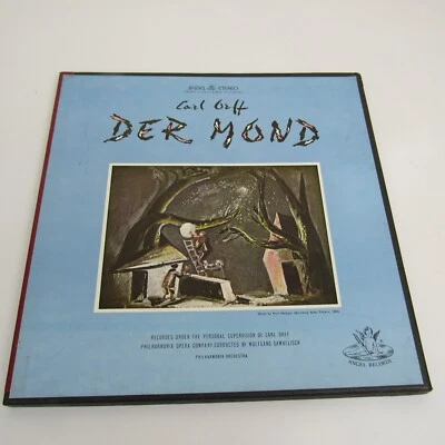 Der Mond Carl Orff Box Set (2) Vinyl Records 1958 Stereo RE - Angel Collectible - Image 1 of 4