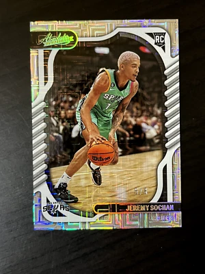 Jeremy Sochan 2022-23 Chronicles Absolute Rookie Lucky Envelope /8 #107 RC SSP - Image 1 of 2