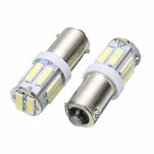2x 2W BA9S 7020 LED Car White Light Lamp Bulb License Plate Interior Light Bulb - Picture 1 of 6