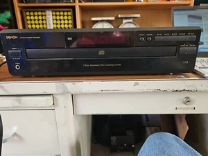 Denon DCM 440 PCM Audio Technology 5 Discos Hogar Disco Automático PARA REPUESTOS - Imagen 1 de 2