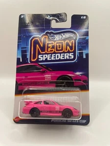 2024 Hot Wheels Porsche 911 GT3 CUP Pink HW Neon Speeders 1/8 - Picture 1 of 1
