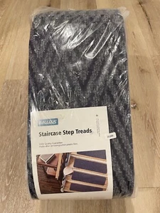 SALLOUS Non-Slip Stair Step Treads Carpet Self Adhesive 7.5" x 30" ~ Set of 15 - Picture 1 of 10