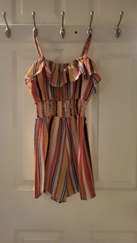 3 Adorable Summer One Piece Rompers - Image 1 of 4