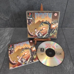 Doom PS1 Playstation 1 | Sony 1993 | PAL | FSK 18 | Plus Demo Disc PS1 1996 - Bild 1 von 8