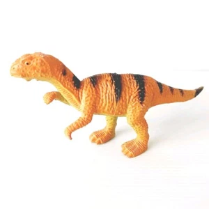 Vintage Rubber Abelisaurus Dinosaur Toy Hard Rubber Figure - Picture 1 of 11