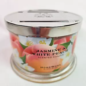 Homeworx Duftkerze Jasmin & White Peach 4 Docht Harry Slatkin RIECHT SUPER! - Bild 1 von 17