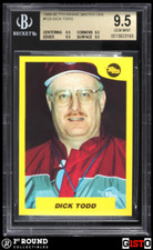POP 1: Dick Todd BGS 9.5: 1989-90 7th Inning Sketch 1st Card Gisto