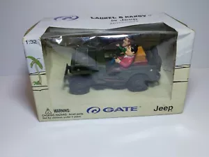 Gate 1/32 Jeep Willys Laurel & Hardy Adventures military diecast model retired - Picture 1 of 3