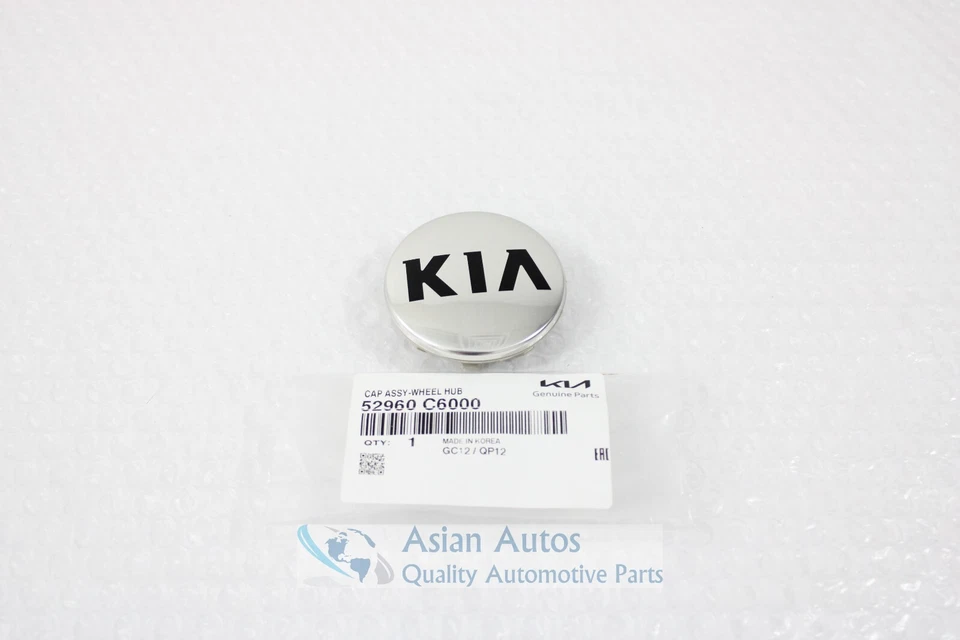 Tapa central de rueda original Kia Sorento Sedona Optima 2016-2021 52960C6000 OEM Foto 1 de 1