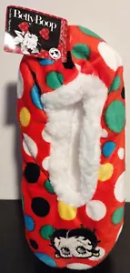 Chaussettes confortables Betty Boop Fuzzy Babba tailles 7 à 9,5 poignée multicolore rouge neuves avec étiquettes - Photo 1/7