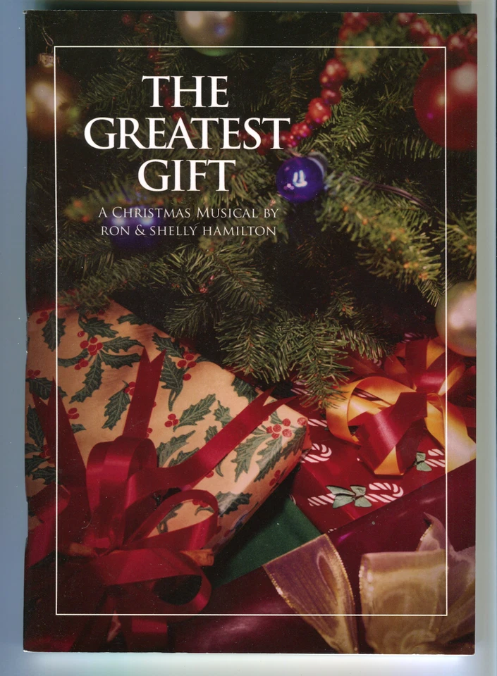 The Greatest Gift by Ron & Shelly Hamilton Church Choral Song Music Book - Image 1 of 1