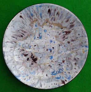 6” COBRIDGE DISH / PLATE - ABSTRACT PATTERN - MOORCROFT INTEREST - Picture 1 of 7
