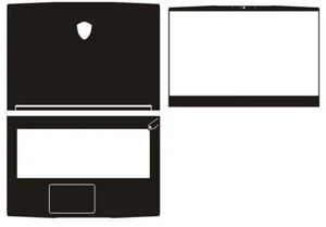 KH Carbon fiber Laptop Sticker Skin Cover Protector for MSI GF63 GF65 15.6-inch - Picture 1 of 35