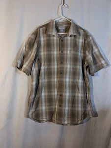 Carhartt Camisa a Cuadros Manga Corta Hombre Calce Relajado XLT Usada - Imagen 1 de 4