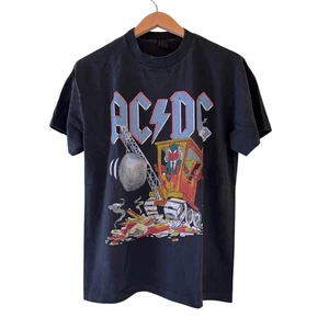 Camiseta ACDC "BallBreaker" Vintage Reimpresión Puntada Única Brockum Talla Grande - Imagen 1 de 7