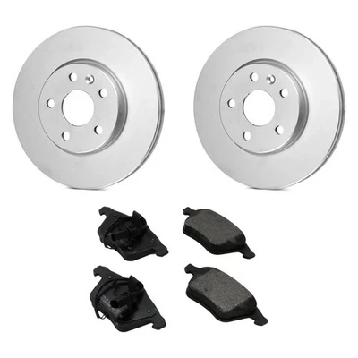 For Audi A6 Quattro 05-11 Bosch QuietCast Premium Front Brake Kit w Organic Pads Foto 1 de 2