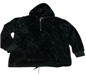 NUEVO Pullover Sherpa Para Hombre Calce Suelto 1/4 Cremallera Con Capucha por Uso Original - Talla 2XL - Imagen 1 de 3